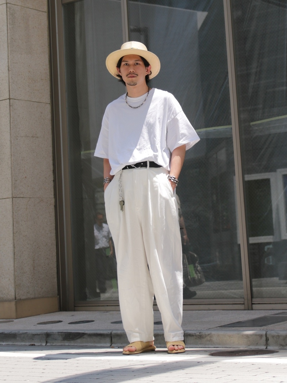 カンカン帽 コーデのトリセツ スタイル別の着こなしをご紹介 Cbk Magazine